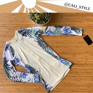 🔶🔸 HIRLY LANAI ZIP UP RASH GUARD 🔸🔶